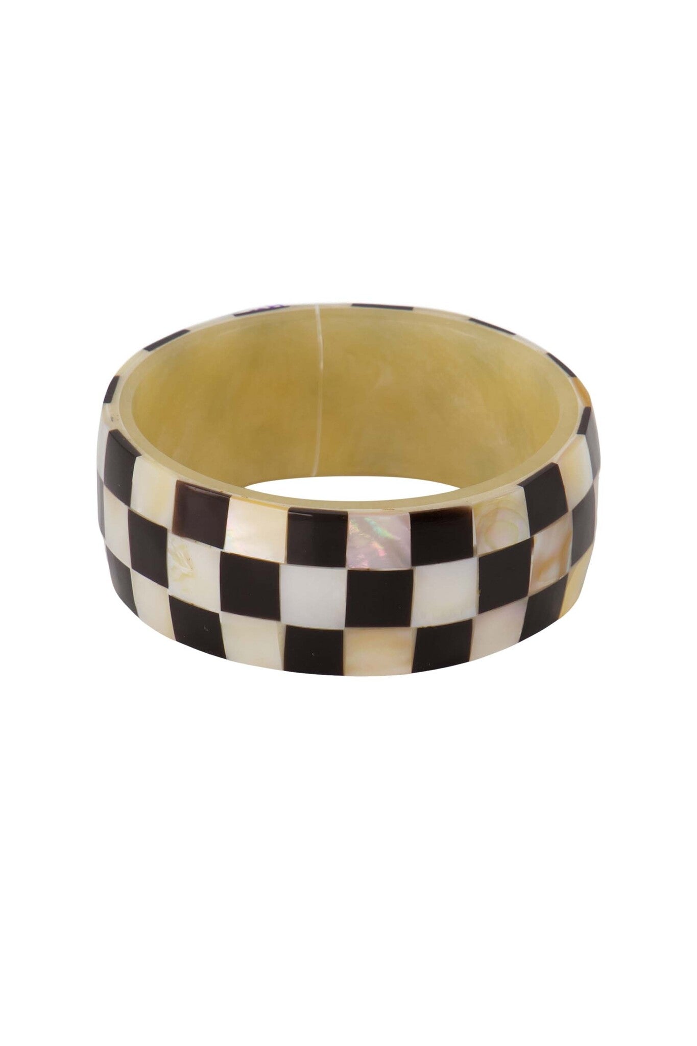 Zusss | Armband brede blok zwart