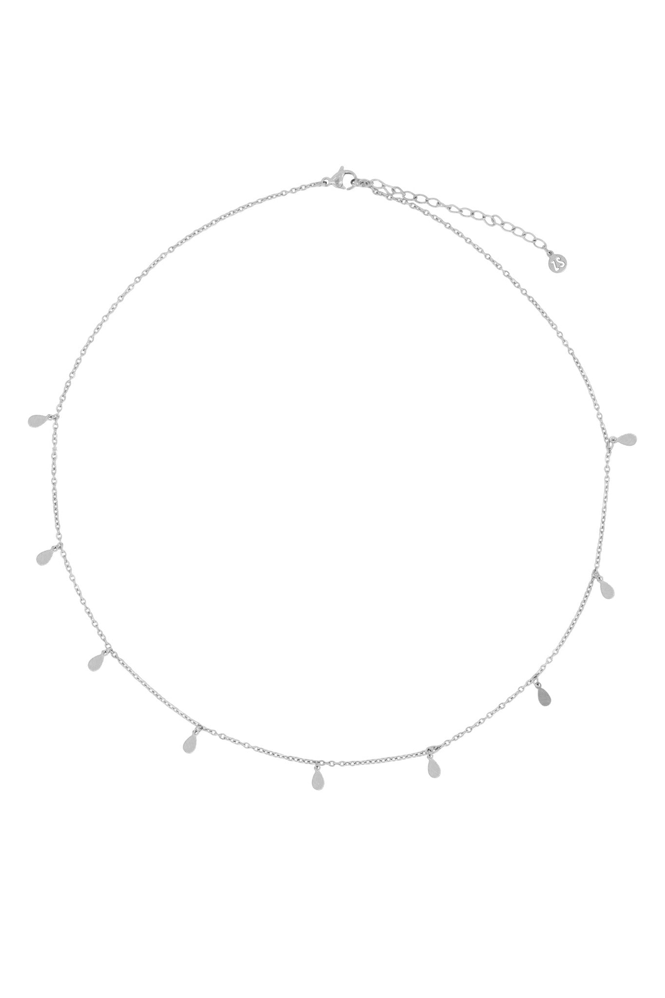 Zusss | Halskette mit silbernen Tropfen