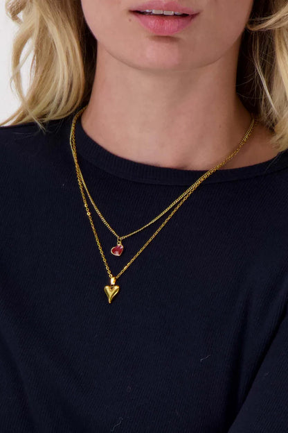 Zusss | Ketting rood hartje