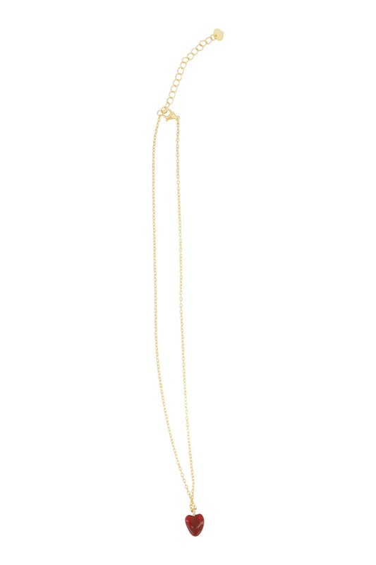 Zusss | Rote Herzkette