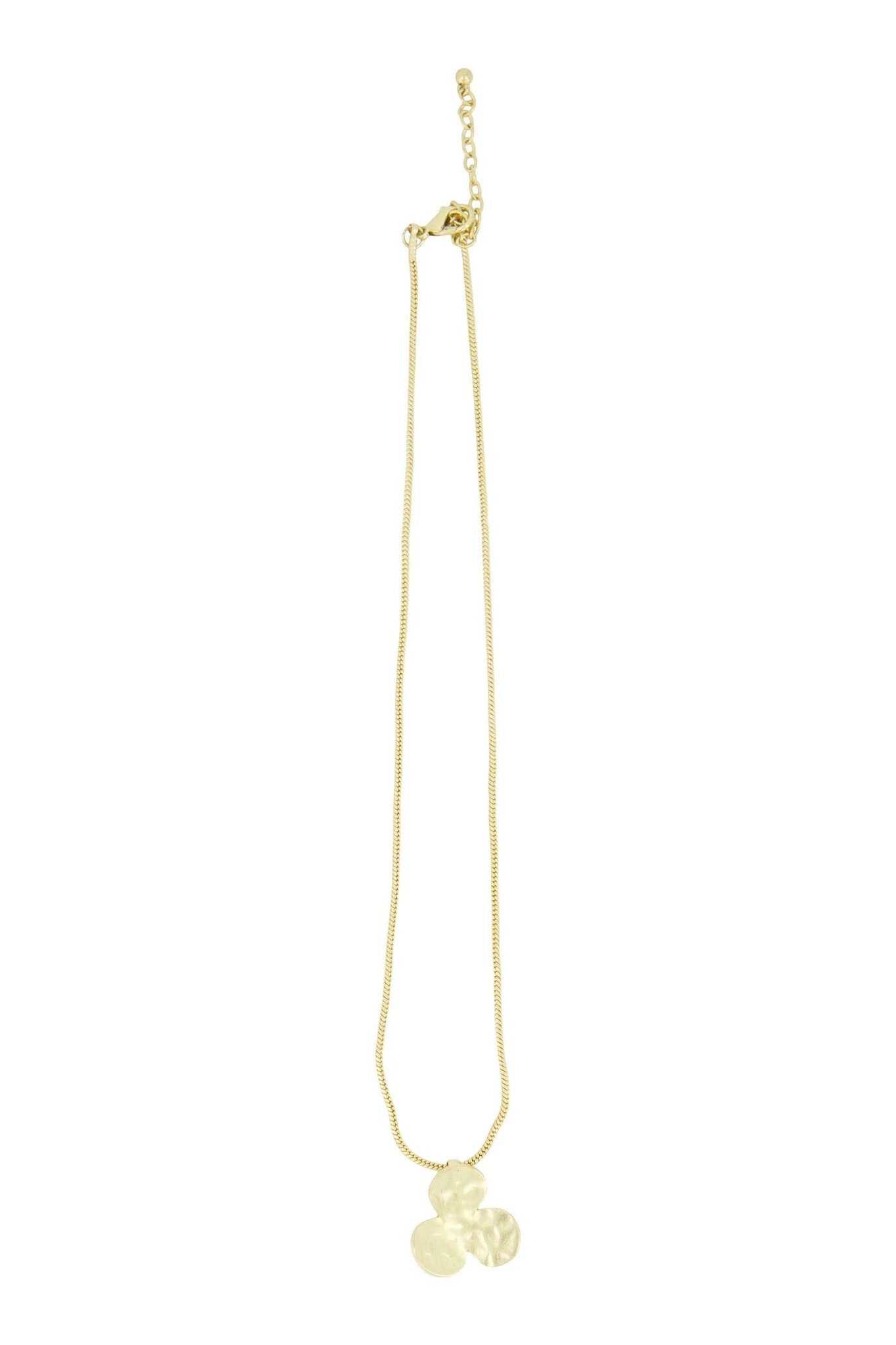 Zusss | Halskette mit Blumenanhänger, Gold