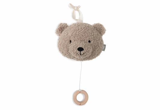 Jollein | Muziekhanger teddy bear olive green