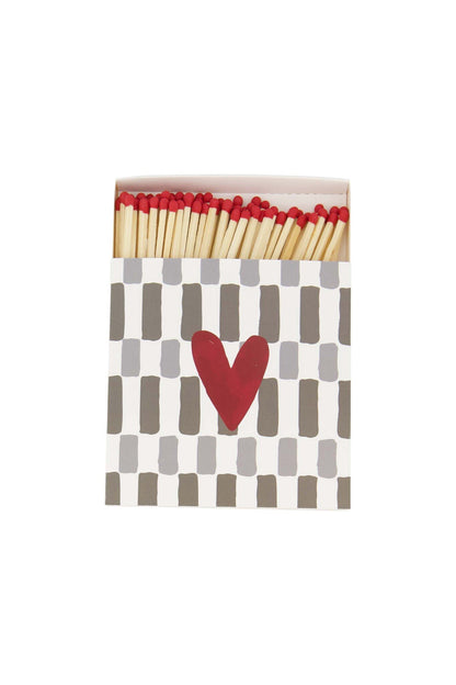 Zusss | Lucifers rood hartje grijs/groen