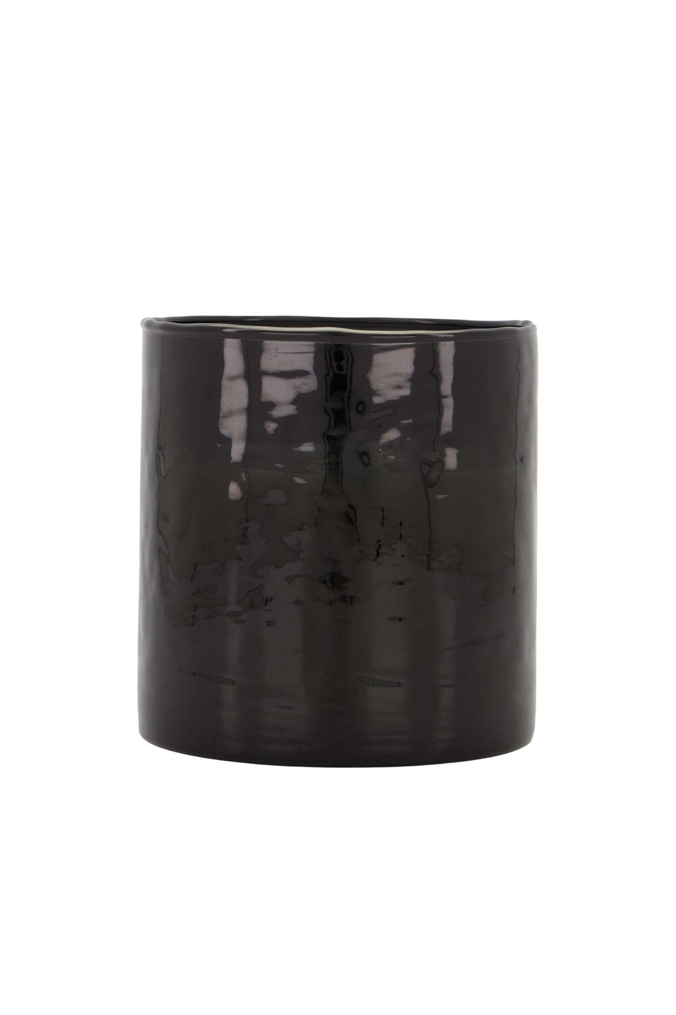 Zusss | Waxinelichthouder gehamerd antraciet