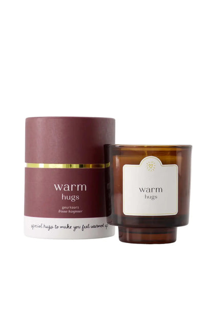 Zusss | Duftkerze in der Tube Warme Umarmungen Dunkelrot
