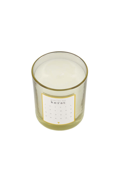 Zusss | Adventskerze Winterblume Gold