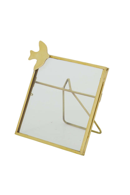 Zusss | Bilderrahmen Vogel Gold