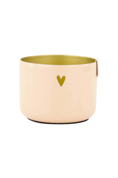 Zusss | Waxinelichthouder metaal hartje