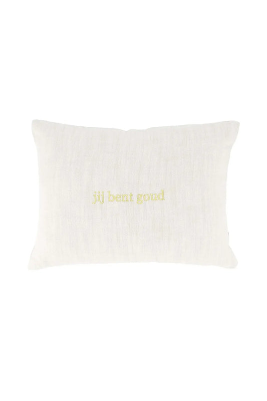 Zusss | Kussen jij bent goud 35x25cm