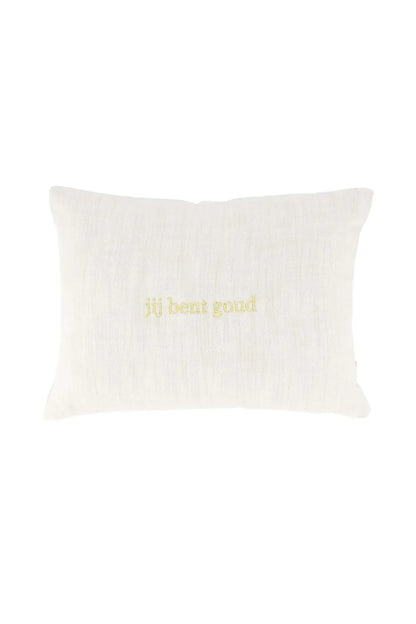 Zusss | Kussen jij bent goud 35x25cm