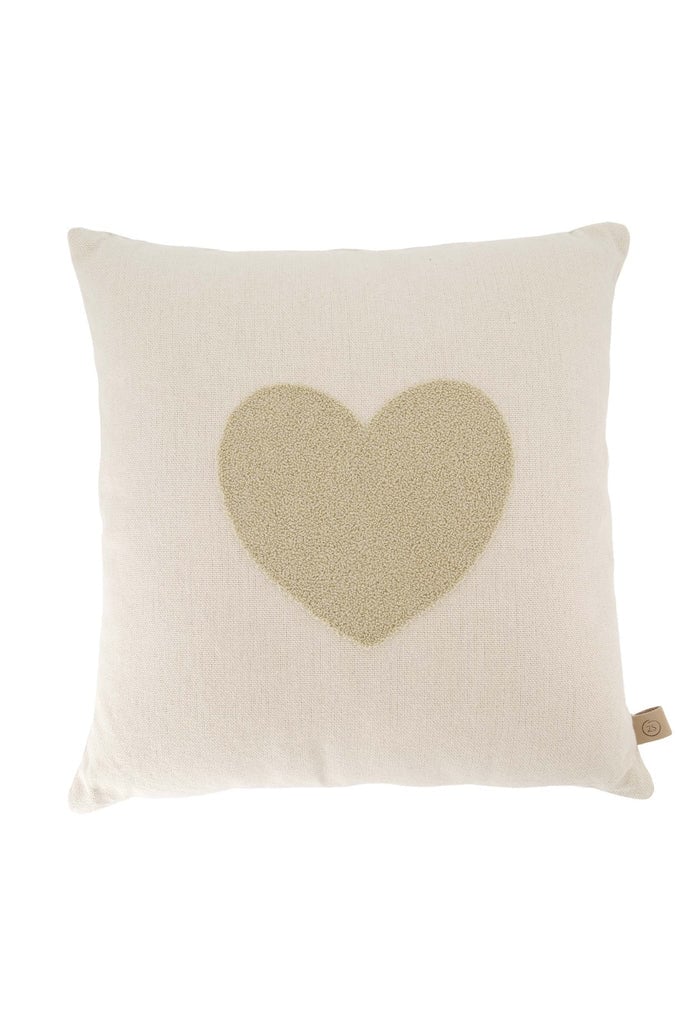 Zusss | Kussen tufted hart 45x45cm