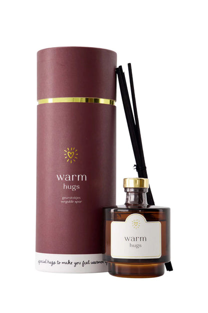 Zusss | Geurstokjes in koker warm hugs donkerrood