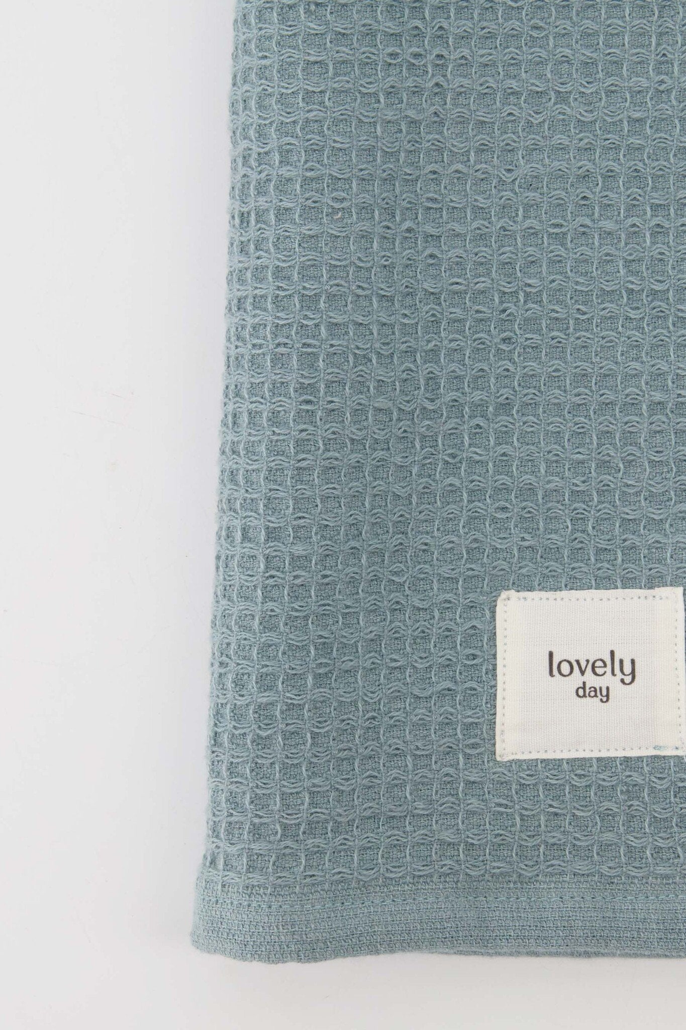 Zusss | Gästetuch Schöner Tag graublau