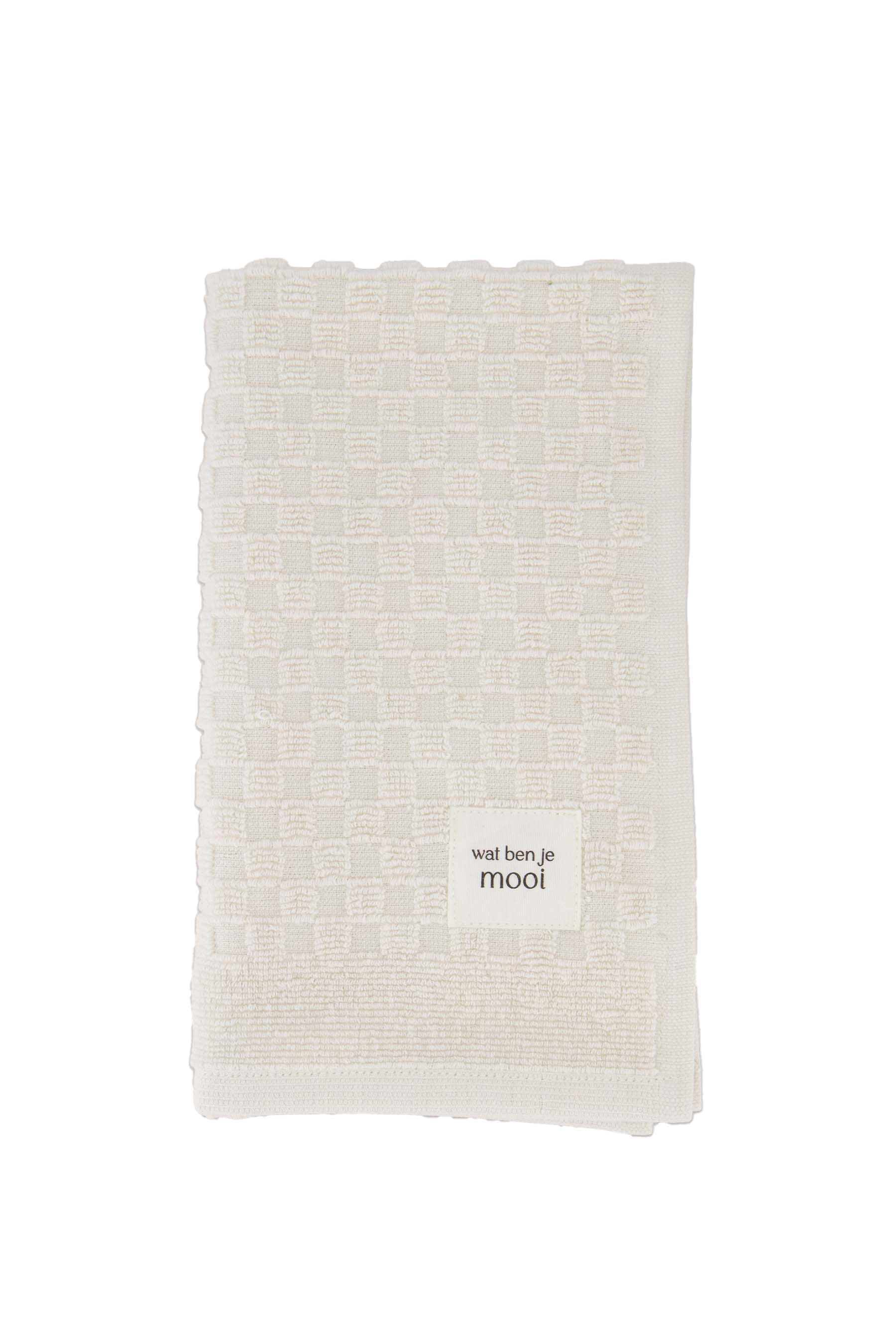 Zusss | Gastendoekje wat ben je mooi off white