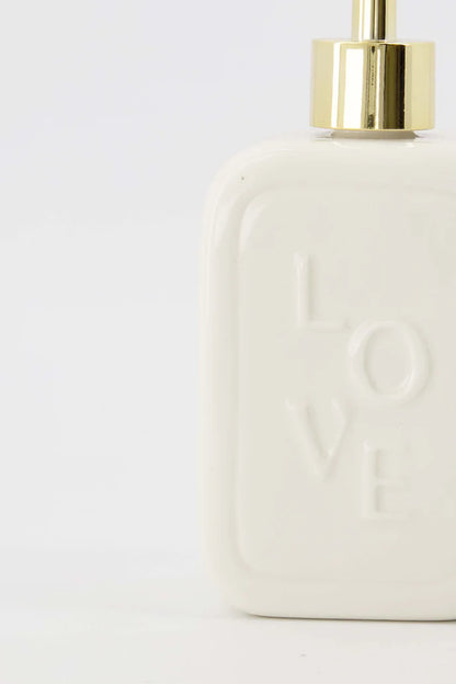 Zusss | Keramik-Seifenpumpe Liebe