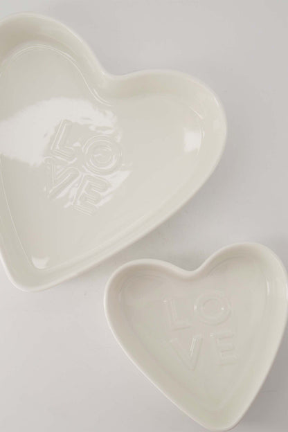 Zusss | Ovenschaal keramiek hartvorm love klein