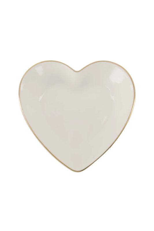 Zusss | Schaal hartvorm wit