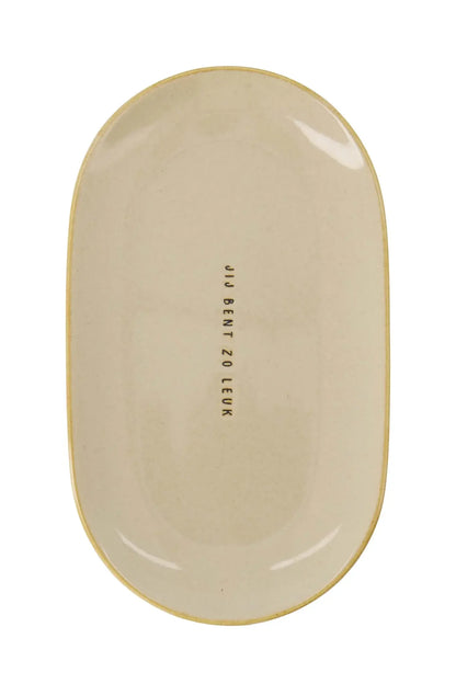 Zusss | Servierschale, du bist so süß, Sand