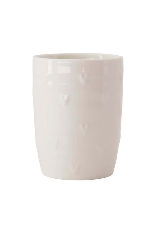 Zusss | Koffiemok hartjes wit parelmoer