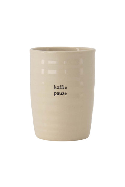 Zusss | Koffiemok koffie pauze zand