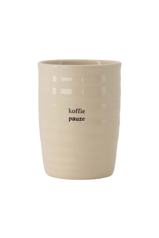 Zusss | Koffiemok koffie pauze zand