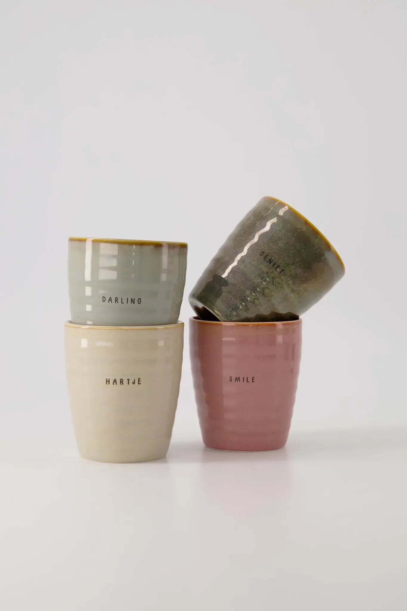 Zusss | Koffiemok darling grijsblauw