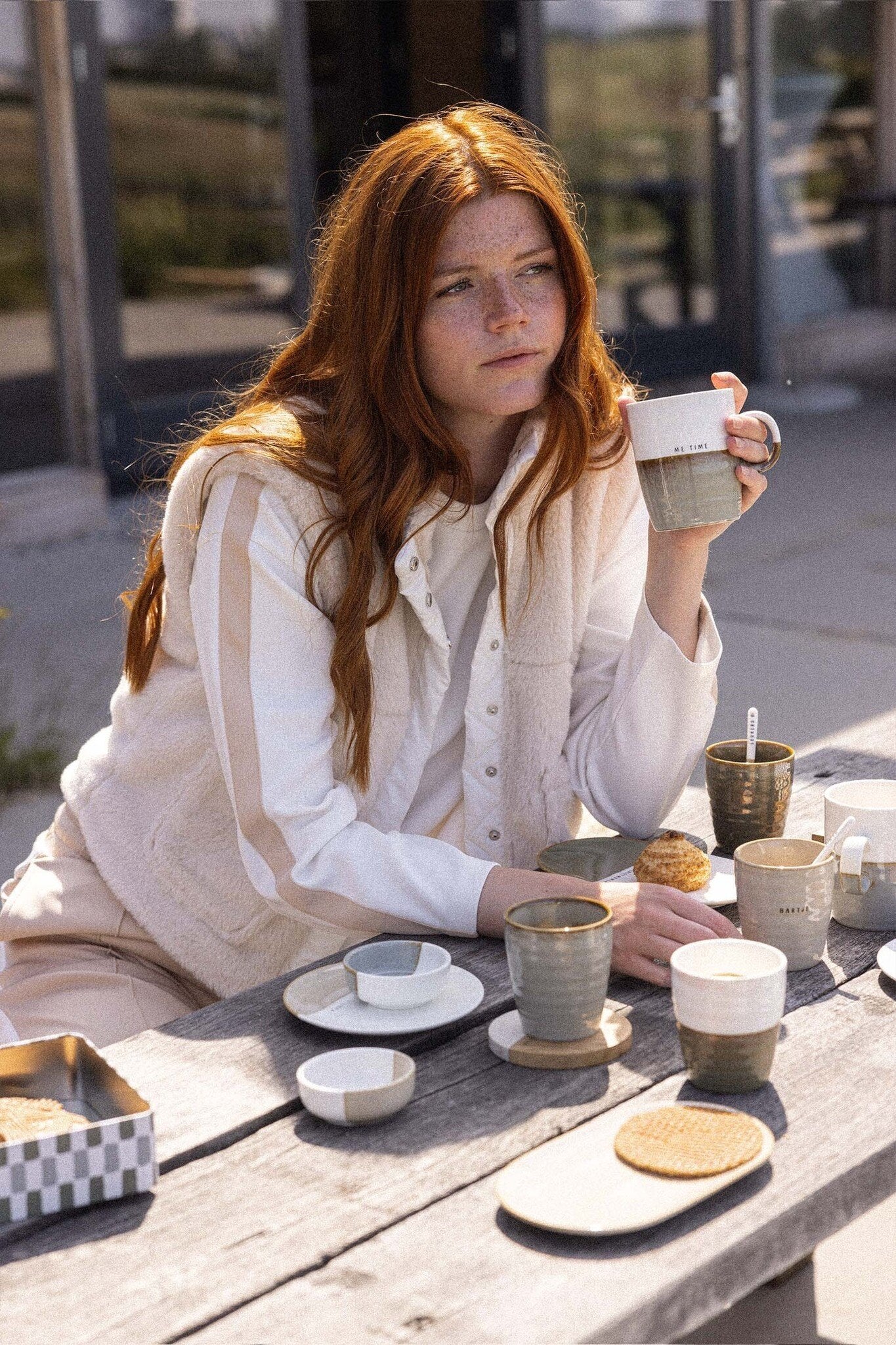 Zusss | Kaffeetasse in bezauberndem Graublau