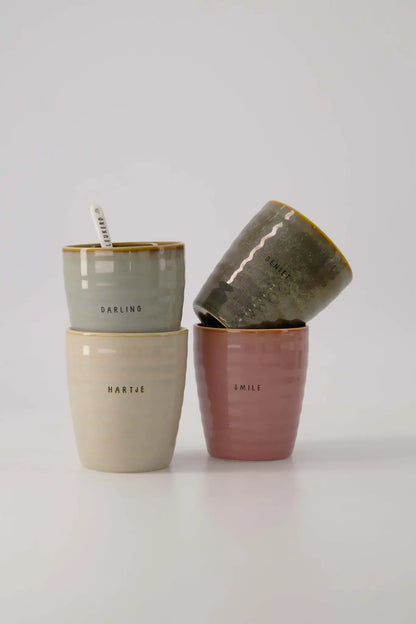 Zusss | Koffiemok geniet donkergroen