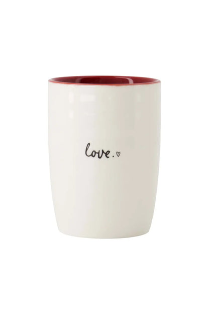 Zusss | Kaffeetasse Liebe Rot