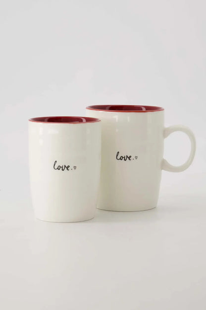 Zusss | Kaffeetasse Liebe Rot