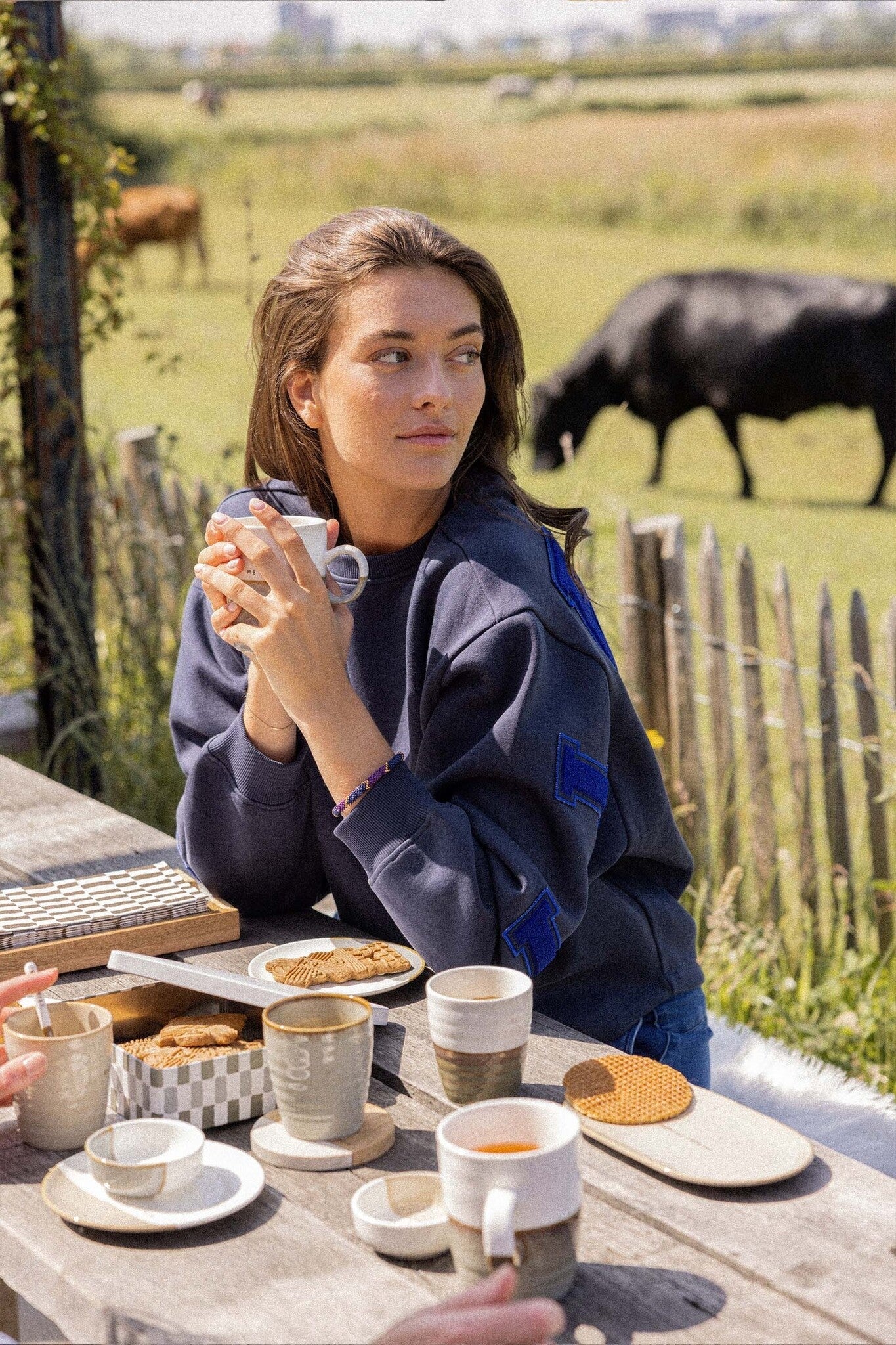 Zusss | Teetasse, Auszeit, graublau