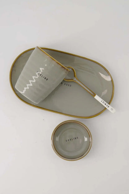 Zusss | Spoon genießt Weiß/Graublau