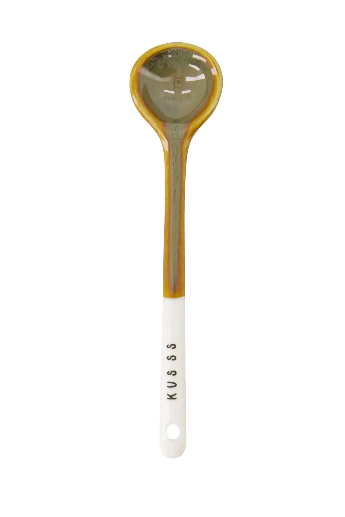 Zusss | Löffelküsse weiß/dunkelgrün