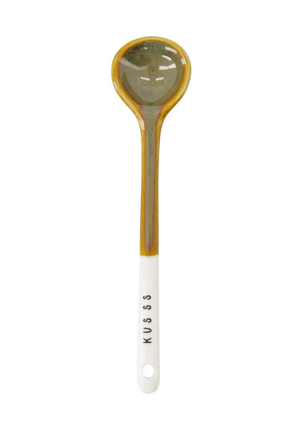 Zusss | Löffelküsse weiß/dunkelgrün