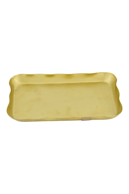 Zusss | Rechteckiger Serviettenhalter, Gold