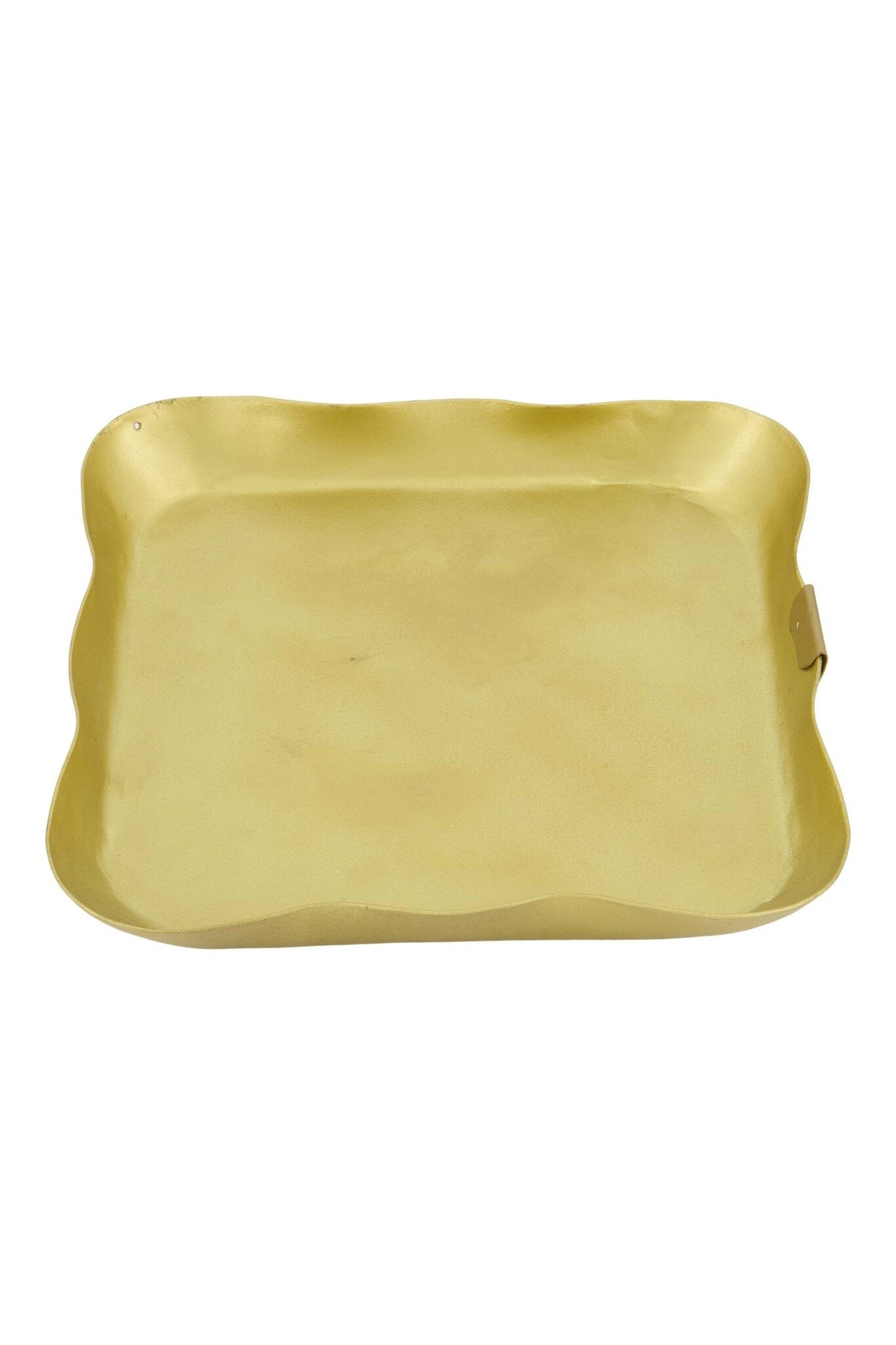 Zusss | Quadratischer Serviettenhalter, Gold