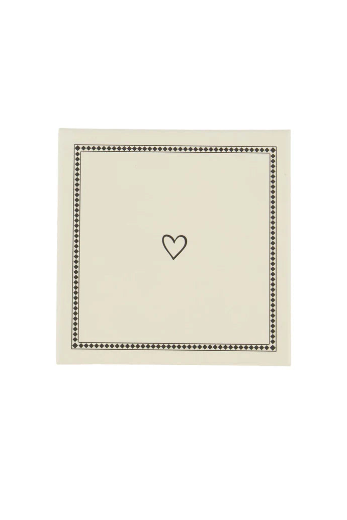 Zusss | Untersetzer, sandfarben/anthrazitfarben, 6er-Set