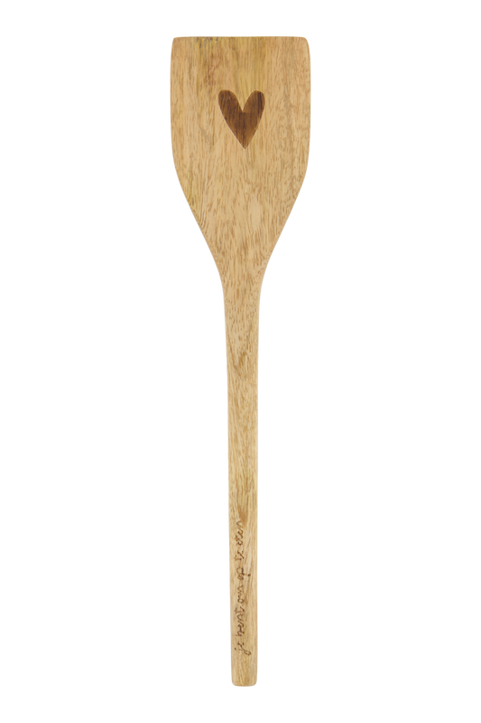 Zusss | Houten spatel hartvorm