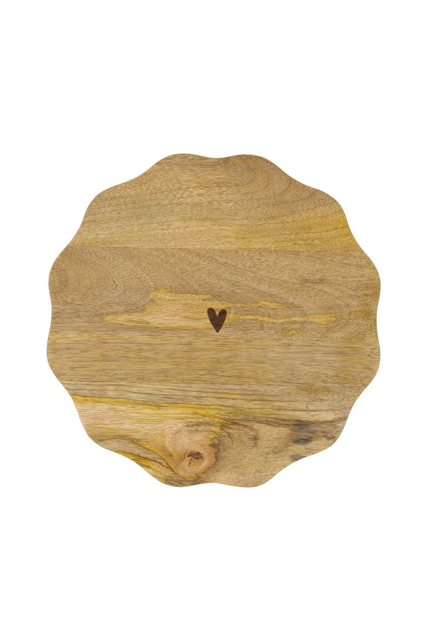 Zusss | Taartplateau hartje hout