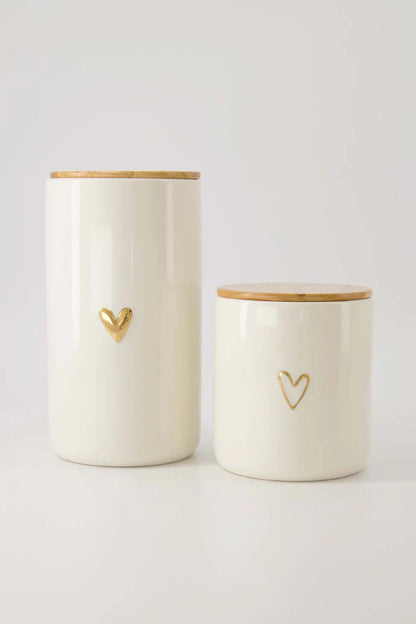 Zusss | Vorratsglas mit Deckel L Herz