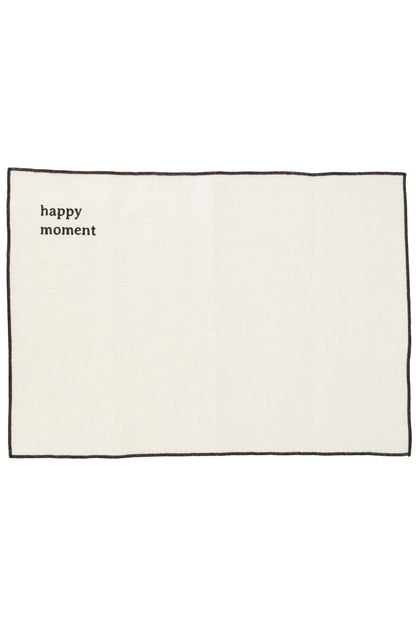 Zusss | Set van 2 placemats Happy moment