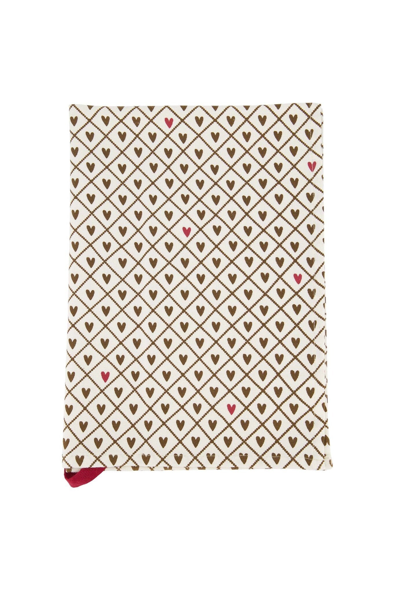 Zusss | Küchenset Herz Sand/Port/Braun