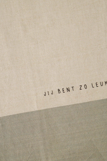 Zusss | Küchenset, du bist so süß, sand/grau/grün