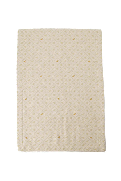 Zusss | Placemat hartjes zand/goud