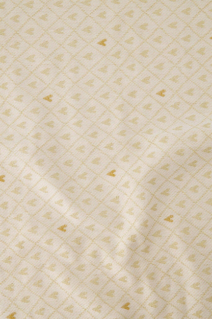 Zusss | Placemat hartjes zand/goud