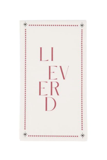 Zusss | Servetten rechthoek lieverd