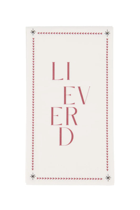 Zusss | Servetten rechthoek lieverd