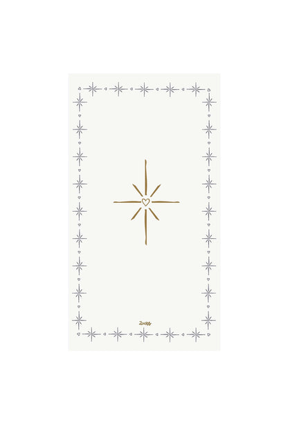 Zusss | Rechteckige Glitzerservietten