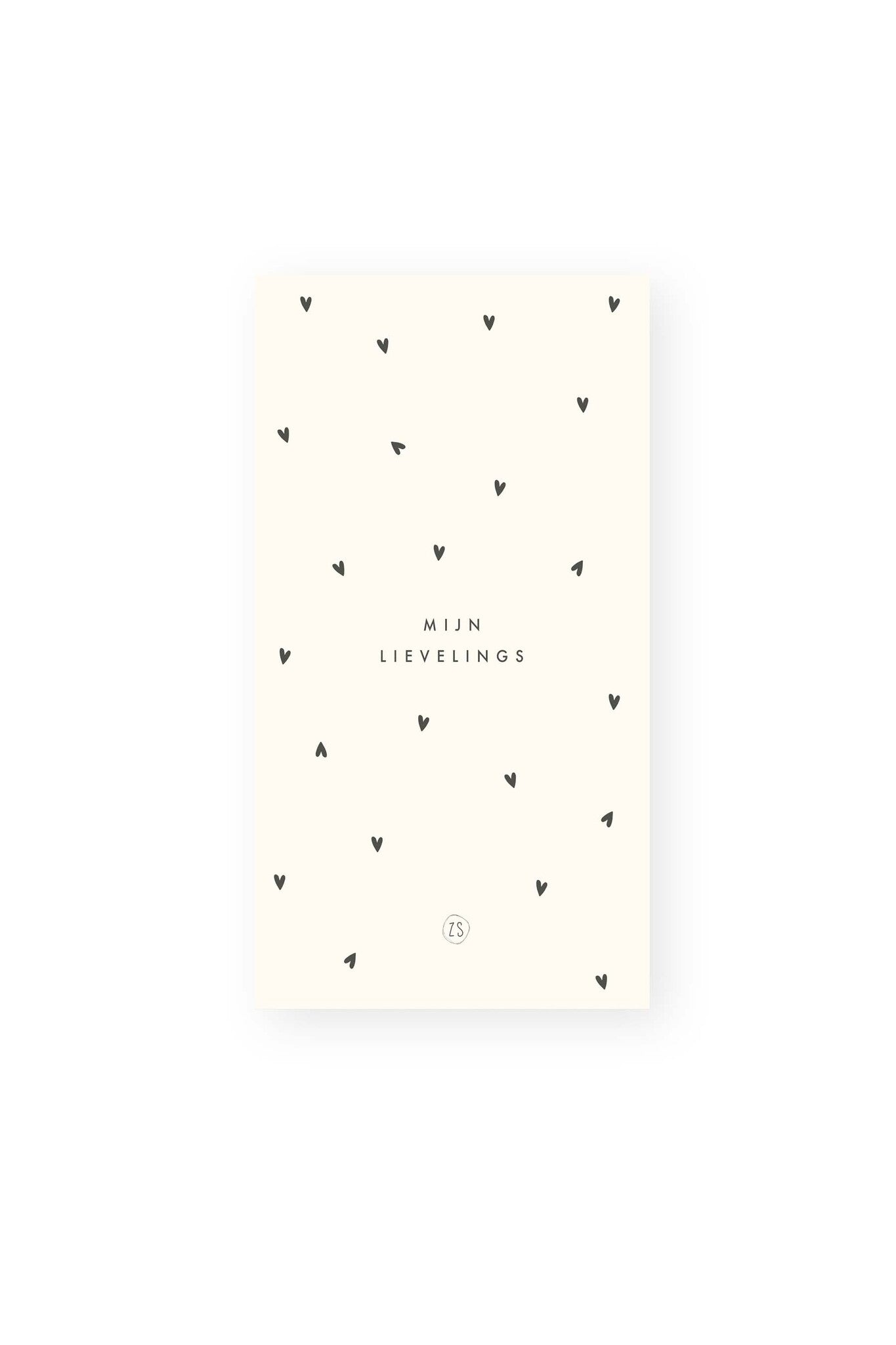 Zusss | Servetten mijn lievelings hartjes zand