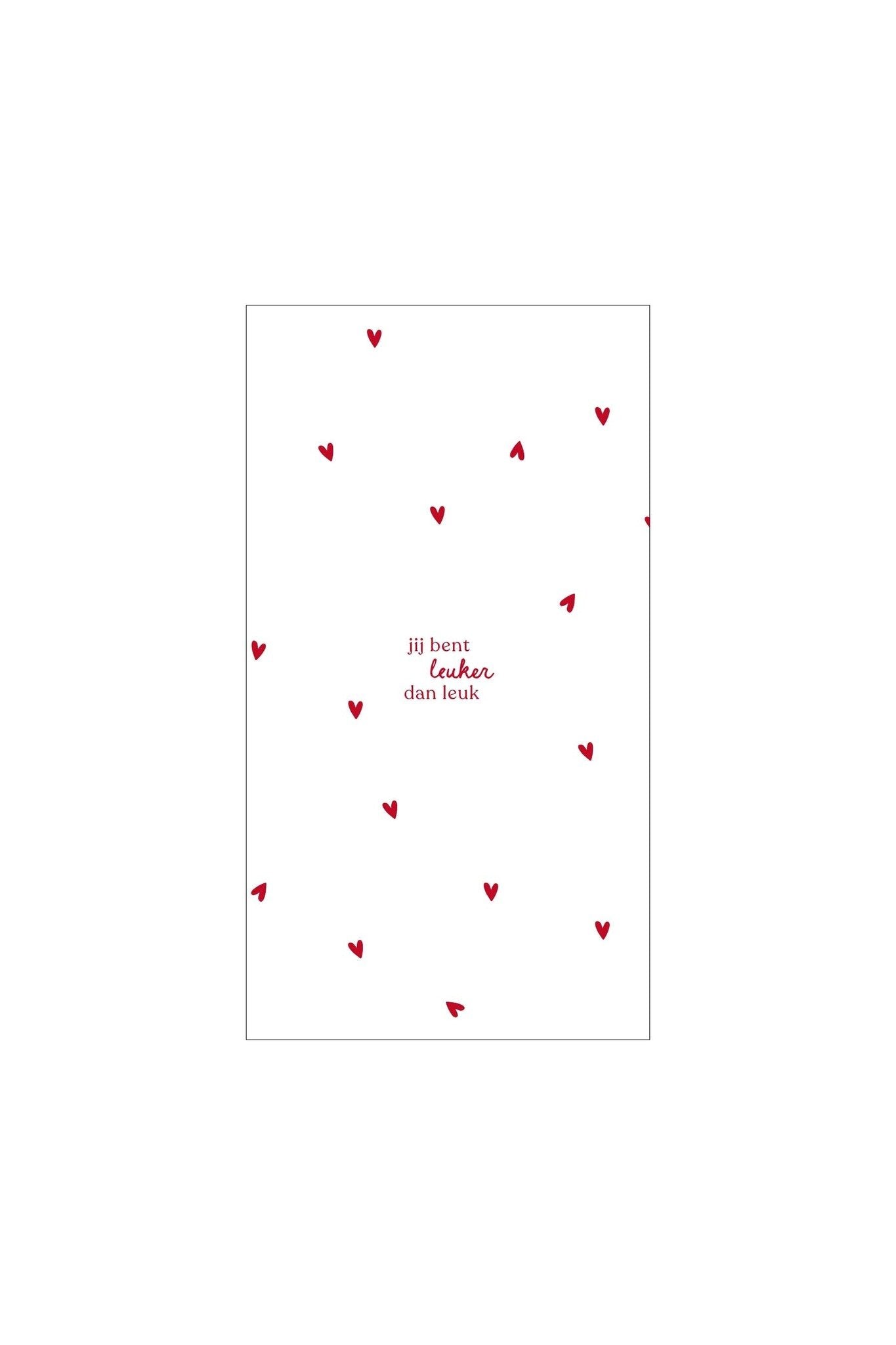 Zusss | Servetten Leuker dan leuk 11x20cm